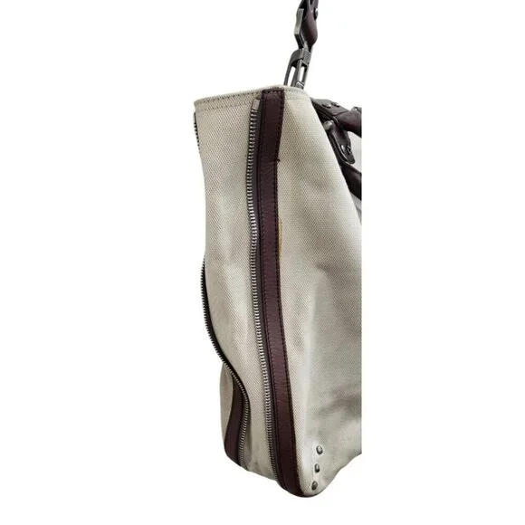 7 For All Mankind Ring Bucket Tote Shoulder Bag - Picture 12 of 16